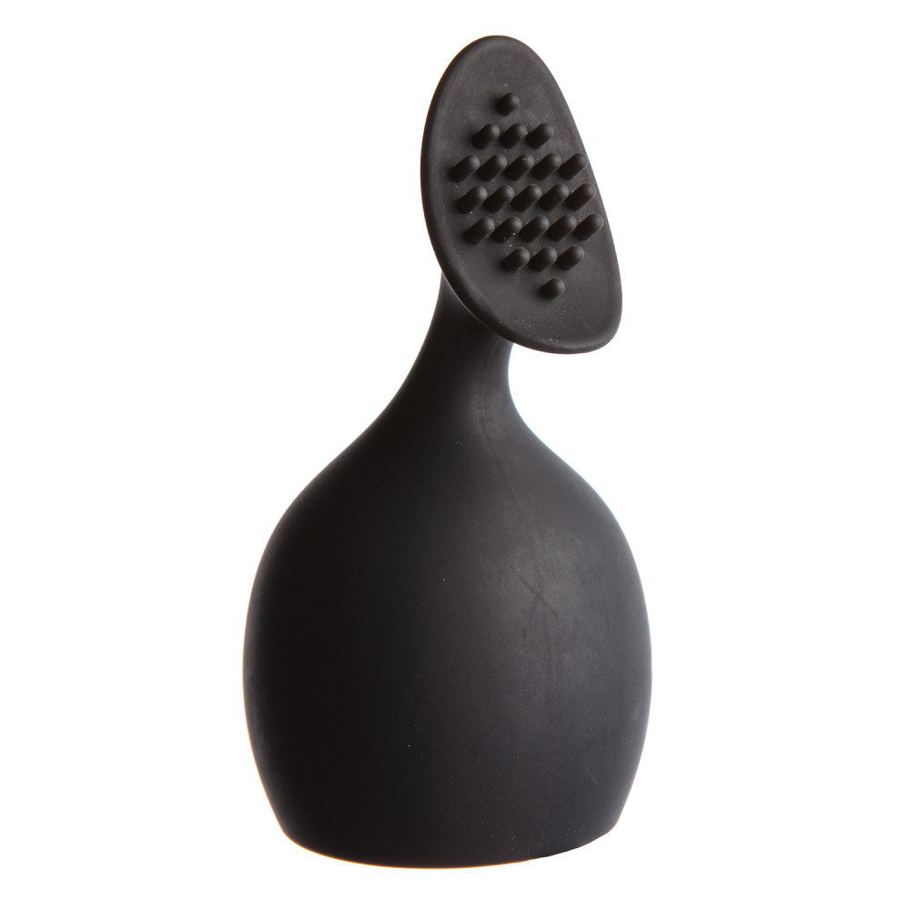 Насадка для вибромассажера с пупырками, 100% медицинский силикон (27691), zoom