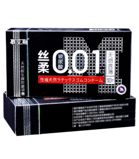 Презервативи ультратонкі латекс Muaisi 0.01 мм, 10шт - No Taboo