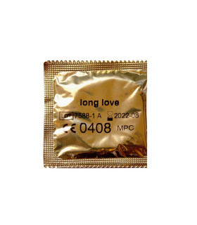 Гумки з пролонгуючим ефектом Long Love золото 54 мм (поштучно) Ціна за 1 штуку - No Taboo