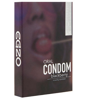 Оральные резинки EGZO Blackberry (Ежевика) Британия - No Taboo