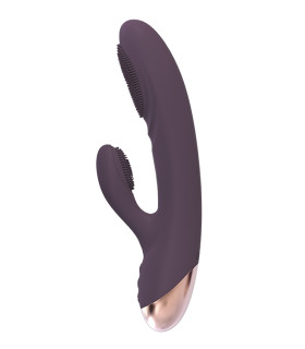 Вібратор кролик з підігрівом Dream Toys фіолетовий, 16 х 3.6 см - No Taboo