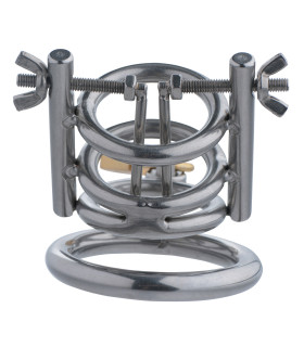 Пояс вірності чоловічий металевий, для CBT, Master Series Deluxe - No Taboo