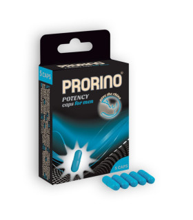 Капсулы для потенции HOT PRORINO, 5 шт - No Taboo