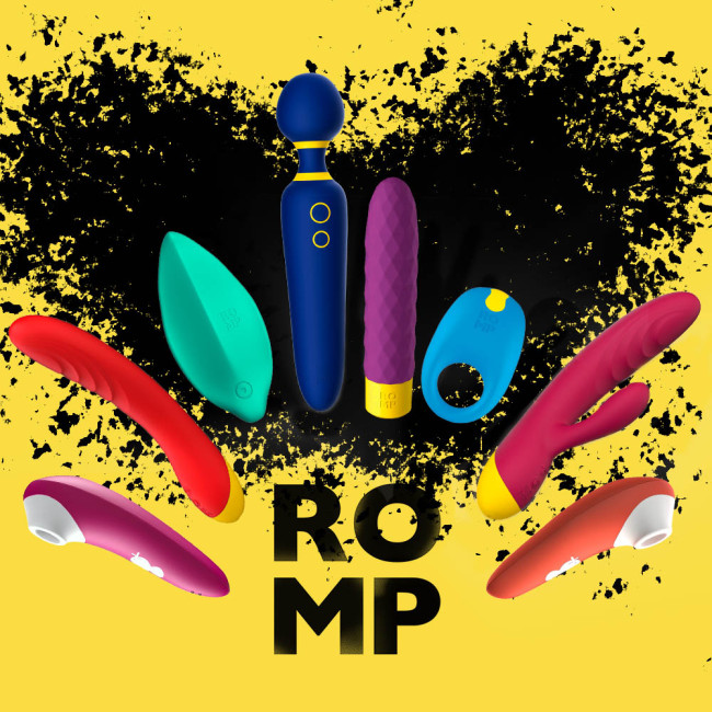 Самые крутые и очень доступные вибраторы ROMP в секс шопе NO TABOO!
