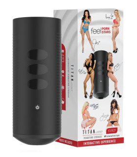 Мастурбатор интерактивный, с 1500 вэбкам (webcam) кредитов, Kiiroo Titan - No Taboo