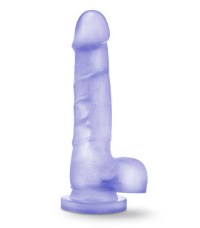 Фаллоимитатор реалистичный на присоске, прозрачный, 17,8 см - No Taboo