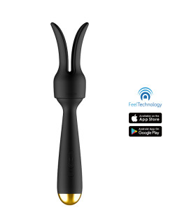 Вибромассажер Svakom Emma Neo интерактивный, с подогревом, черный, 20.9 х 4.7 см - No Taboo