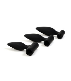 Набор анальных пробок с вибропулей Pornhub Anal Training Kit - No Taboo