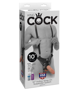 Фаллопротез реалистичный Pipedream King Cock большой, бежевый, 27 х 5 см - No Taboo