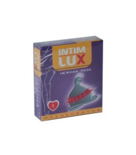 Насадка на член одноразовая Intim Lux Нежная роза 1 шт - No Taboo