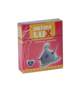 Насадка на член одноразова Intim Lux Стріли Амура 1 шт - No Taboo