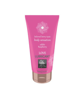 Массажный гель-лубрикант HOT Shiatsu с ароматом малины, 200 мл - No Taboo