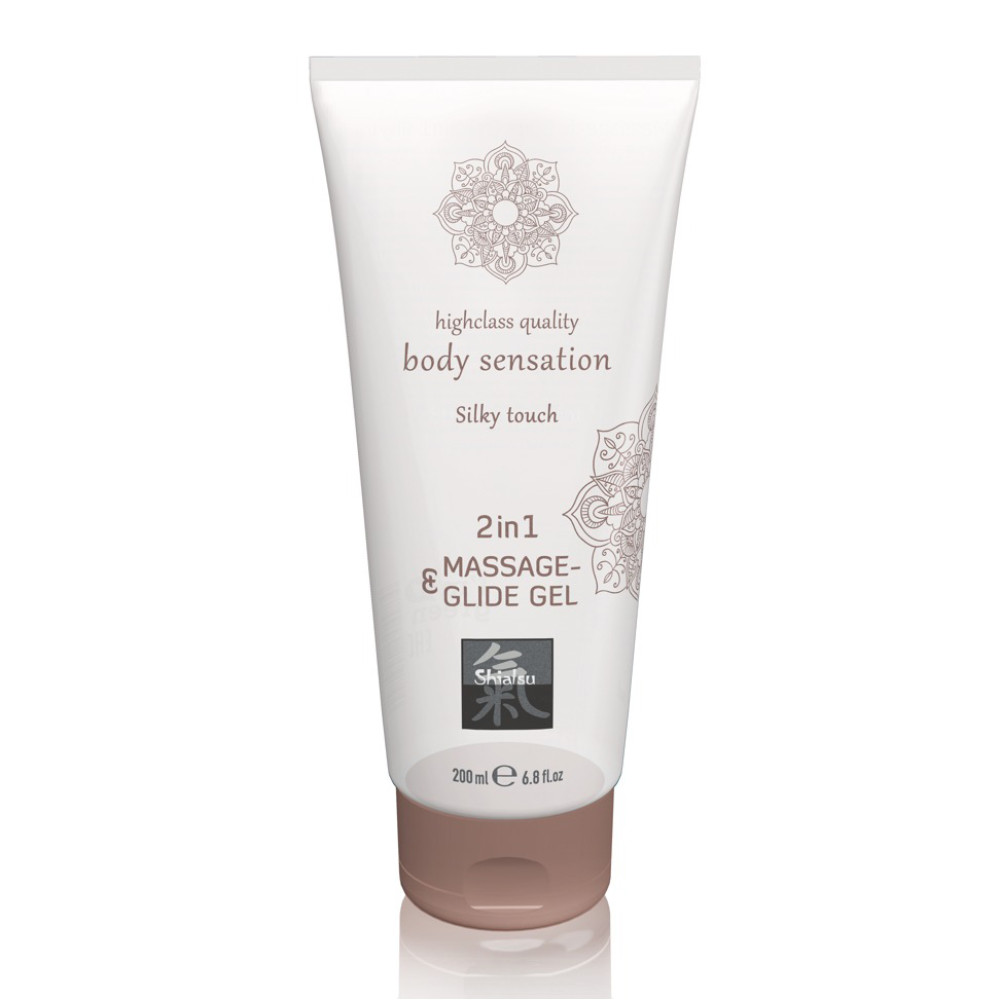 Массажный гель-лубрикант HOT Shiatsu без запаха, 200 мл (38166), zoom