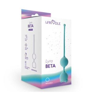 Вагінальні кульки м'ятного кольору , 16.5 см 2.7 см - No Taboo