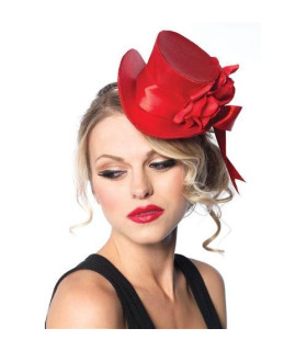 Циліндр з атласним бантиком і квітами - No Taboo