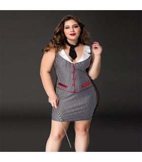 Костюм вчителька, 4 предмета XL / XXL - No Taboo