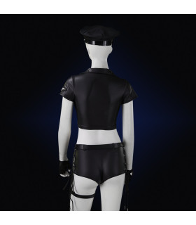 Костюм сексуальной полицейской Roomfun M, черный - No Taboo