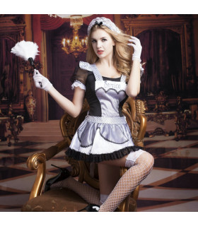 Костюм Послушной Горничной, 6 предметов (One size) - No Taboo