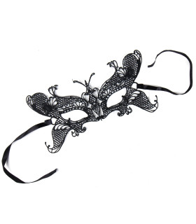 Маска Ажурная черная бабочка Yiwu - No Taboo