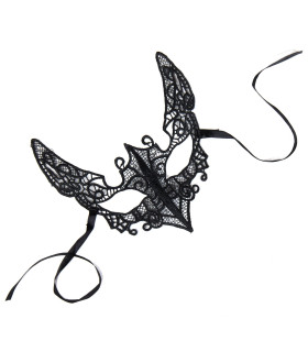 Маска Ажурная черная лисичка Yiwu - No Taboo