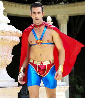 Костюм Superman 4 предмета ( One size) - No Taboo