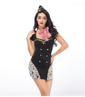 Костюм Стюардесса , 4 предмета (One size) - No Taboo
