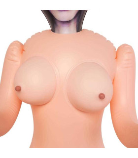 Кукла надувная Cassandra, с двумя отверстиями - No Taboo