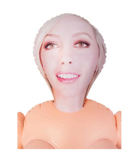 Кукла надувная Cecilia с двумя рабочими отверстиями - No Taboo