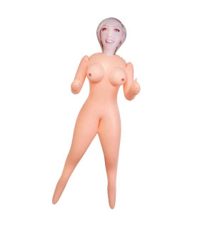 Кукла надувная Cecilia с двумя рабочими отверстиями - No Taboo