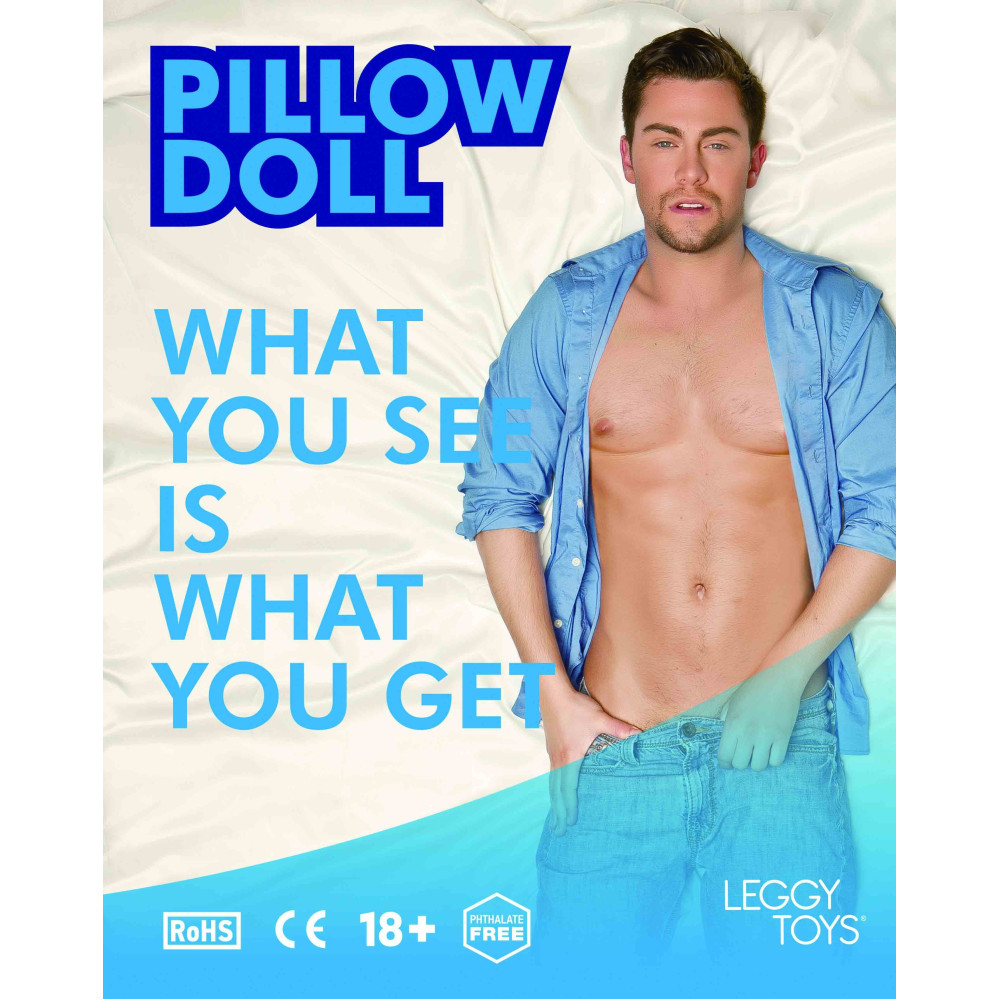 Надувна подушка у вигляді чоловіка Leggy Toys (21168), zoom