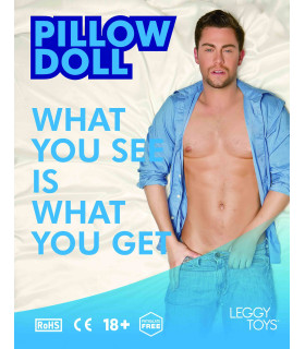 Надувна подушка у вигляді чоловіка Leggy Toys - No Taboo