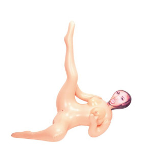 Секс-кукла NMC Dianna Stretch с поднятой ногой, бежевая, 165 см - No Taboo