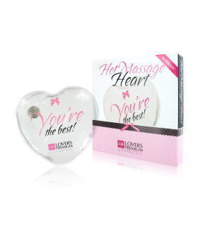 Горячее сердце для массажа Loverspremium Hot Massage Heart XL The Best - No Taboo