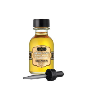 Масло для поцелуев съедобное с разогревом Kama Sutra OIL OF LOVE Vanilla Creme 22 ML - No Taboo