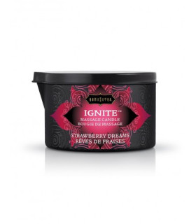 Массажная свеча Клубничка Kama Sutra STRAWBERRY DREAMS - No Taboo