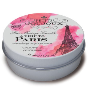 Массажная свеча компактная Petits Joujoux, 43 г, Путешествие в Париж - No Taboo