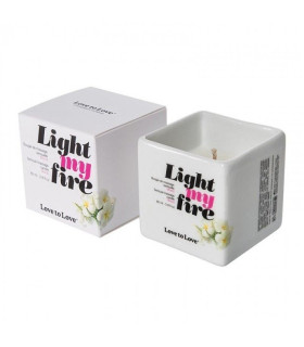 Массажная свеча Love To Love с ароматом монои, 80 мл - No Taboo