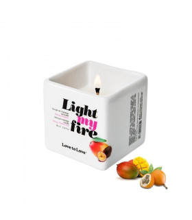 Массажная свеча Love To Love с ароматом спелого манго (80 мл) - No Taboo