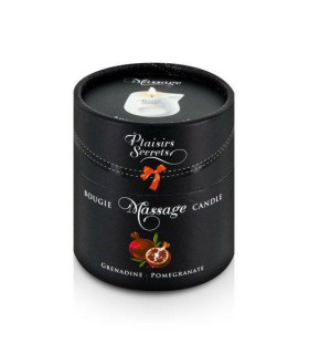 Массажная свеча Plaisirs Secrets Pomegranate 80 мл - No Taboo