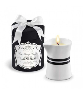 Массажная свеча Petits Joujoux "Путешествие в Лондон", 190 грамм - No Taboo