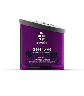 Массажная свечка с ароматом грейпфрута Swede Senze, 150 мл - No Taboo