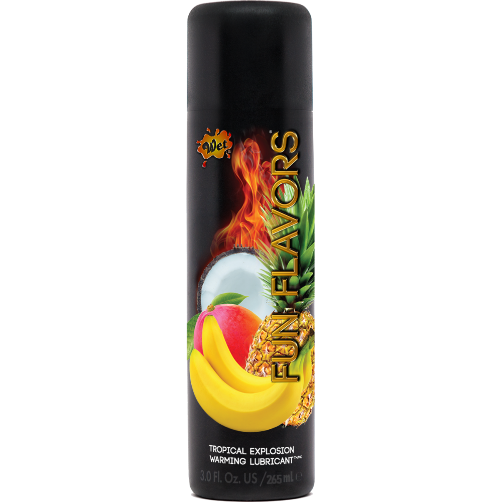 Їстівний лубрикант Wet Fun Flavors Tropical Fruit Explosion 265 ml (31031), zoom