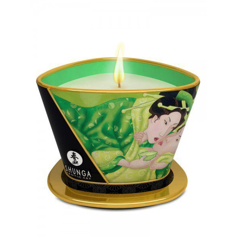 Свеча массажная shunga EXOTIC GREEN TEA (22945), zoom