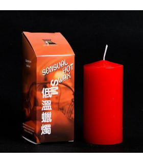 Свічка низькотемпературна Червона 10см - No Taboo