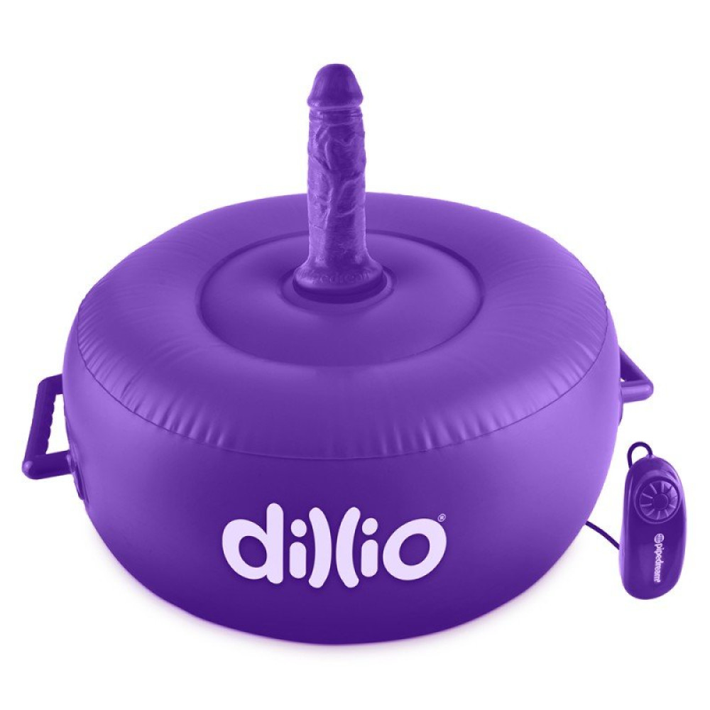 Надувное сидение DILLIO VIBRATING INFLATABLE HOT SEAT (28351), zoom