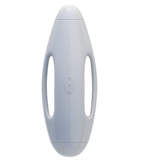 Секс машина для двох Fetish Fantasy 2-в-1 на присосках із тримачем для телефону, сірого кольору - No Taboo