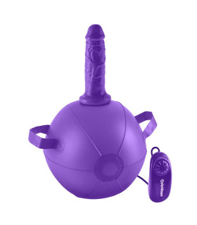 Вібраційний м'яч фіолетовий - No Taboo