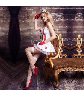 Костюм Кокетливой Медсестрички, 6 предметов - No Taboo