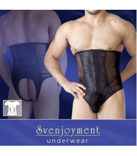 Еротичний боді-корсет для чоловіків Mieder L - No Taboo