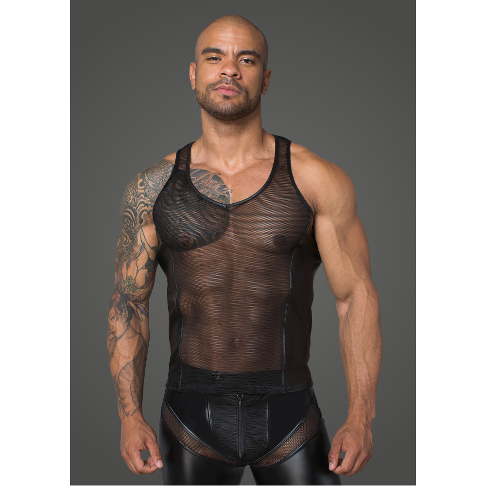 Майка из мелкой сетки Noir Handmade мужская, размер L (36508), zoom